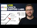 How to Void Cancel an eBay Shipping Label Step By Step 2026