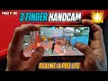 Free Fire Handcam Gameplay 3 Finger Custom Hud Settings