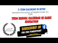 Detailed Discussion of the 3 Term School Calendar in DEPED DO 9 s 2026