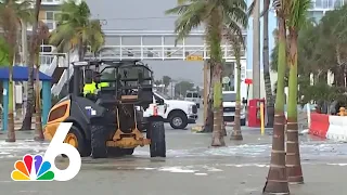Fort Myers residents assess Helene flooding on Thursday