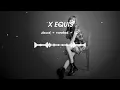 Download Lagu Nicky jam \u0026 Balvin - X (EQUIS) -- (SLOWED REVERB 8D) -- BB REMIX OFFICIAL