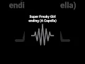 Download Lagu Nicki Minaj - Super Freaky Girl ending (A Capella version)
