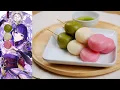 Download Lagu Genshin Impact Recipe: Inazuma food Tricolor Dango | 原神 稲妻料理 三色団子再現