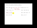Glencoe Algebra 1 - Solving Equations with Perfect Squares