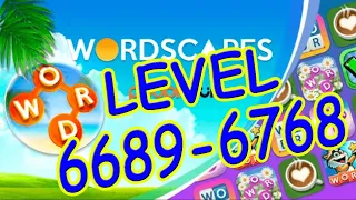 WordScapes Level 6689-6768 Answers Master Level