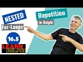 Learn Delphi Programming Unit 16 5 Repetition Statements Nested For-Loops