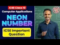 Neon Number Program in Java Important for ICSE Class 10 Board Exam 2026
