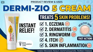 भयंकर से भयंकर दाद-खुजली सिर्फ 3 दिन में साफ! | Dermi-Zio 5 Cream Real Review
