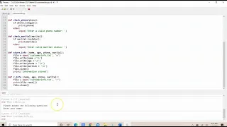 CIS30A Lab 3 Ex12 Verify User Input with Python Module