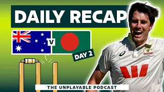 Mackay Day 2: Aussies way too good on way to another two-day Test | Unplayable Podcast