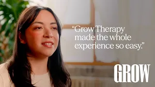 Therapy is your time Your space Start with Grow Therapy