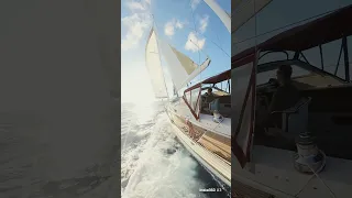 Sailing the North Atlantic is not for the weak! #adventure #sailing #sailinglife