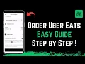 How to Order Uber Eats Easy Guide
