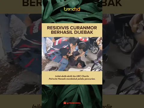 RESIDIVIS CURANMOR MASUK JEBAKAN POLISI