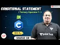 Conditional Statement Ternary Operator in C Programming Language Tpoint Tech