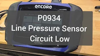 RAM 2500 Cummins DTC P0934 Line Pressure sensor Circuit Low