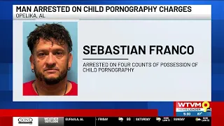 Opelika man arrested on child pornography charges