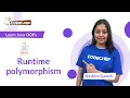 Runtime polymorphism OOPs using Java Codechef Learn