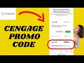 Cengage PROMO CODE 2025