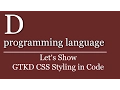 Let s Show - D programming language Tutorial