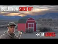 Building a Shed Kit From Lowes - A Pumphouse for Our Well
