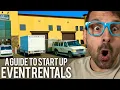 How to Start an Event Rental Business 0-500k in 5 Years Guide