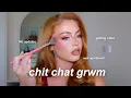 chit chat grwm life updates monochromatic makeup turning 25