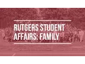 Rutgers Student Affairs Family