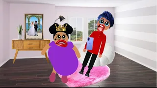 كاتشب طلق ميراندا لأنها حامل ببنت     دندنها
