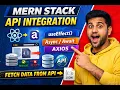 MERN Stack API Integration Tutorial React useEffect Async Await Axios Explained