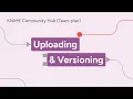 How to upload and version workflows on KNIME Community Hub