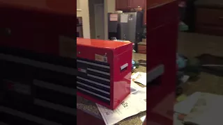 Craigslist find Craftsman tool box and tools