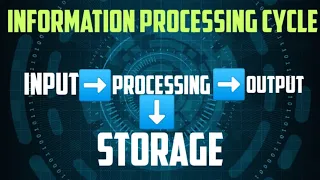 Information processing cycle data processing cycle information technology