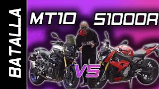 YAMAHA MT10 VS BMW S1000R | BATALLA A MUERTE #FULLGASS