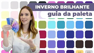 Coloração pessoal: paleta INVERNO BRILHANTE (como usar, make, acessórios, cabelo, etc.)