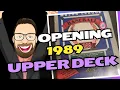 1989 Upper Deck Baseball Cards Pack Opening Ken Griffey