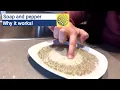 Why the soap and pepper experiment works