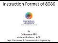 Instruction Format Microprocessor 8086
