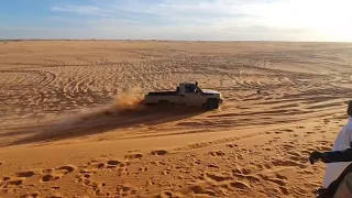 تفحيط الشاص في الصحراء اليبيا 