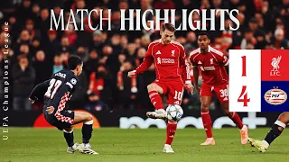 Highlights Liverpool 1-4 PSV Eindhoven UEFA Champions League