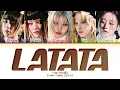 i-dle LATATA (i-dle ver.) Lyrics (Color Coded Lyrics)