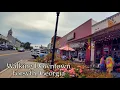 Walking Downtown Forsyth Georgia 4K - USA