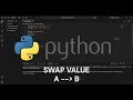 PYTHON VALUE-SWAP TUTORIAL learn how to swap values