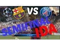 PES 2015 FC Barcelona vs Paris Saint Germain PSG IDA Semifinal UEFA Champions League alexism93