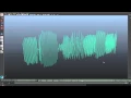 Trace an waveform in Maya - Python script