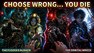 2 Horror Escapes: One Guide Is Lying... Who Do You Trust? #escape #scary #survival