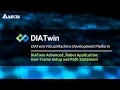 04-2 DIATwin Advanced - Robot Application User Frame Setup and Path Statement