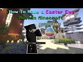 How To Create A Easter Egg Hunt In minecraft Bedrock Editon