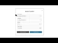 Digital Banking Tutorial - Quick Transfer