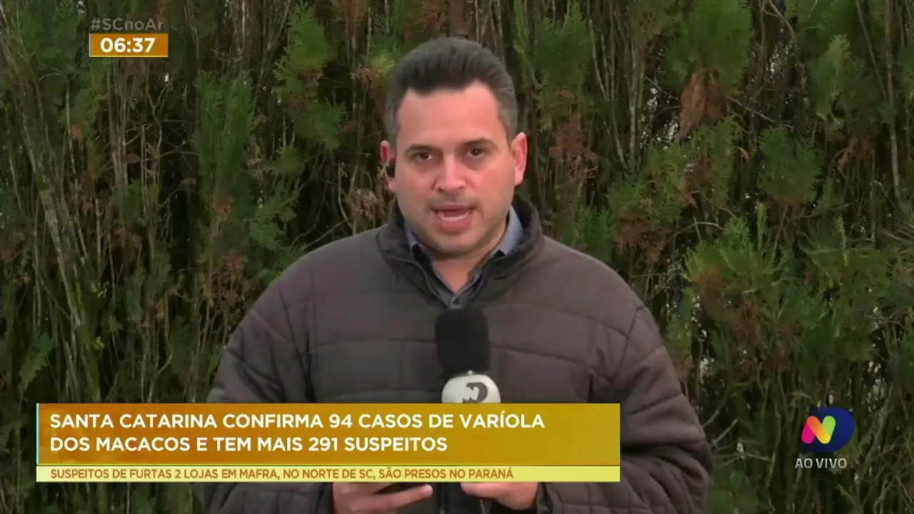 SC já registra 94 casos de varíola dos macacos